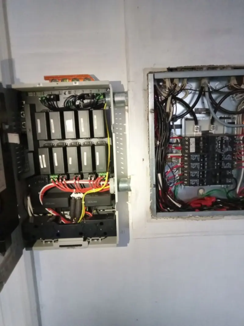Electrical panel upgrade completed for Security Camera Wiring in Coarsegold